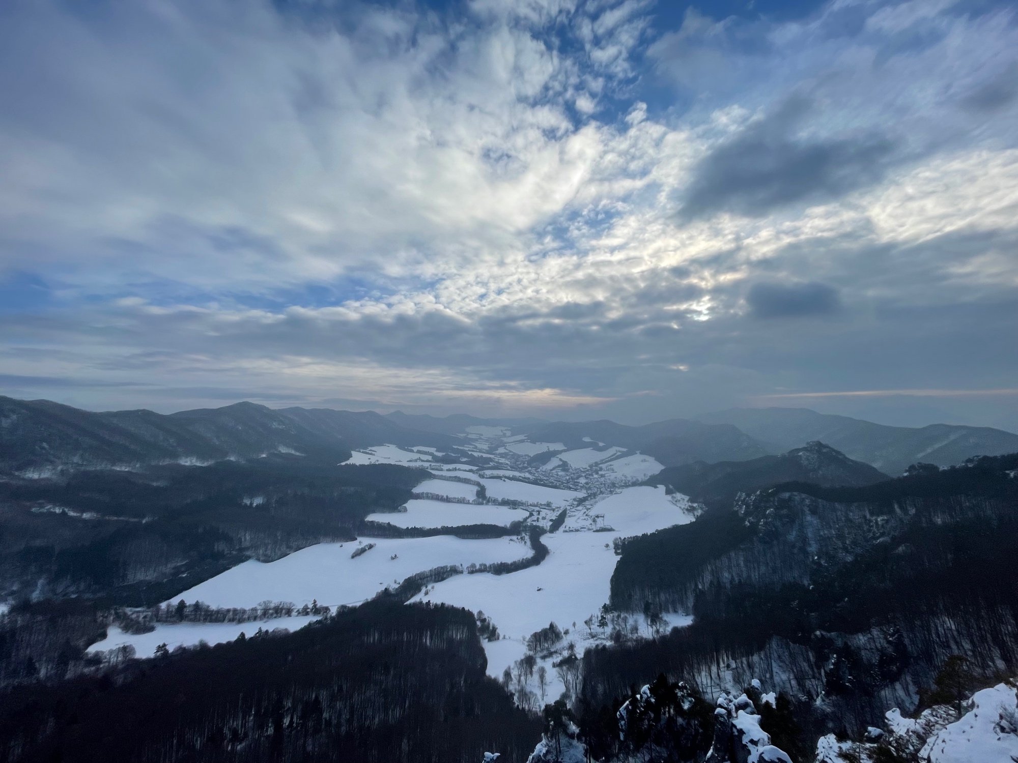 Súľovské skály přes Roháč